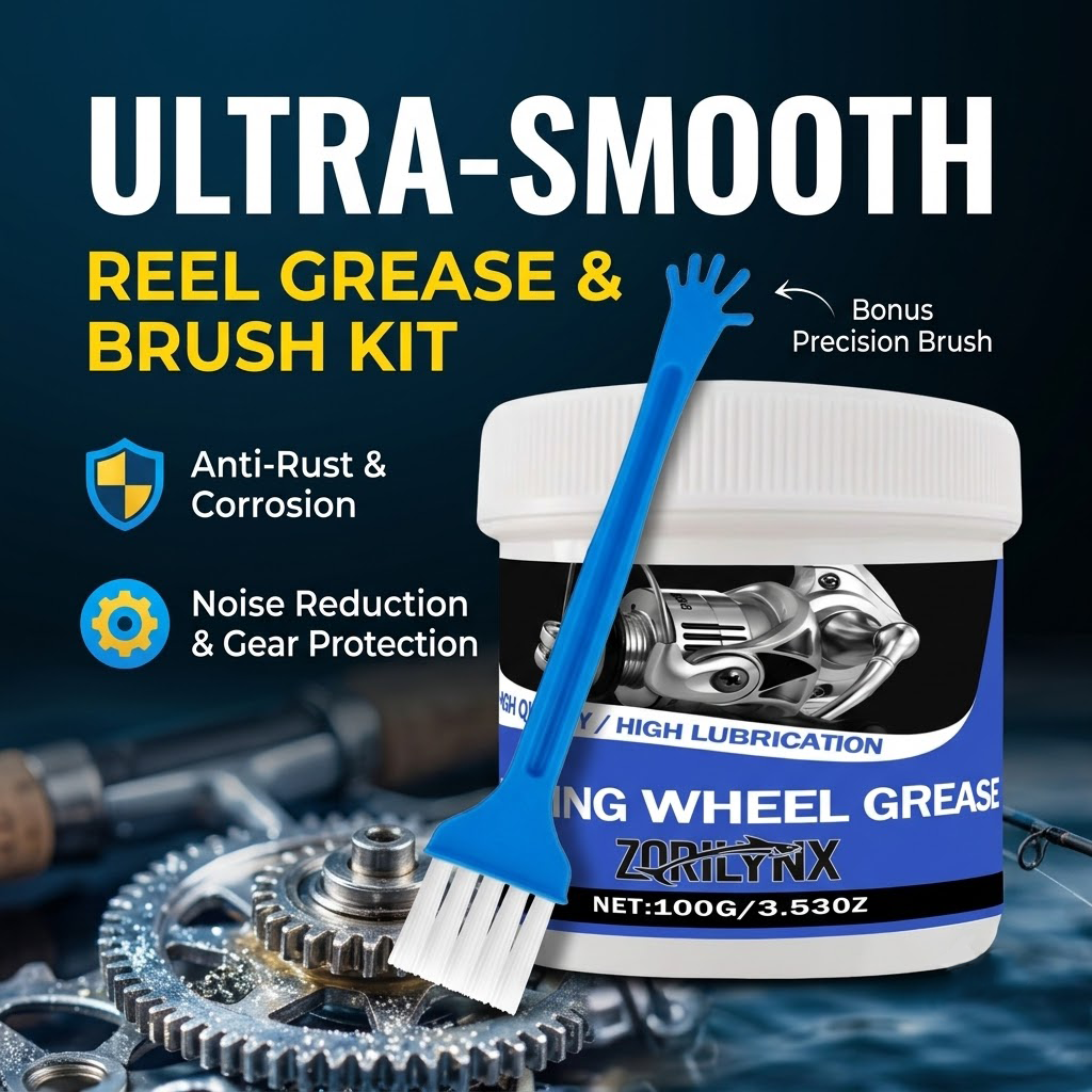 Reel Lubricant - ZORILYNX 100g Fishing Reel Grease Waterproof