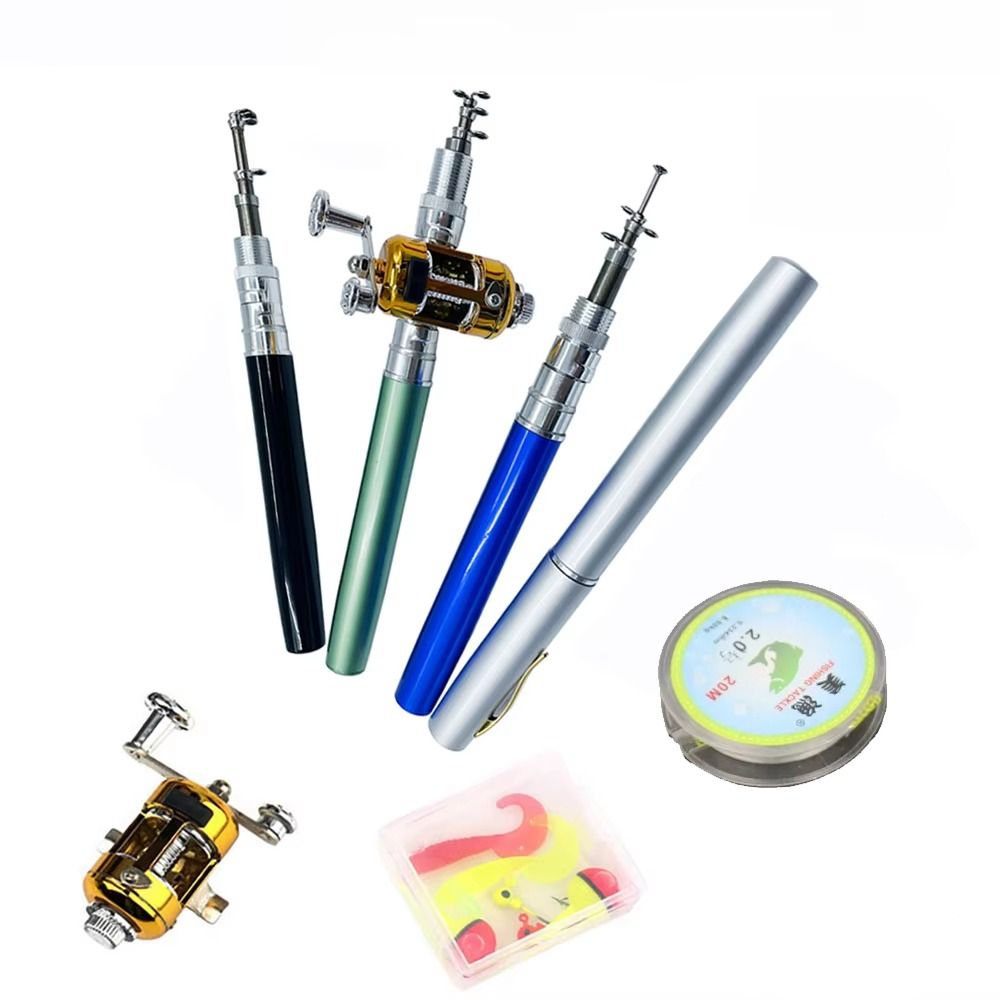 Telescopic Pocket Fishing Rod  - Spincast Reel 评论和价格