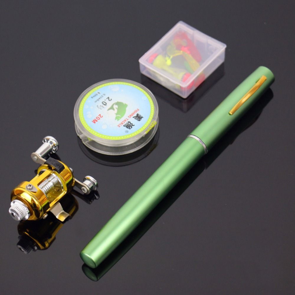 Telescopic Pocket Fishing Rod  - Spincast Reel 评论和价格
