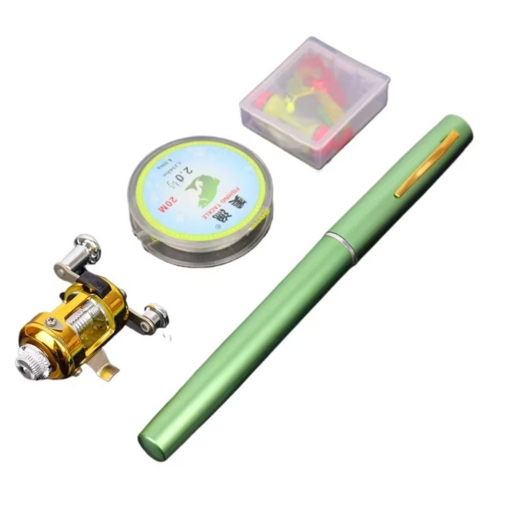Telescopic Pocket Fishing Rod  - Spincast Reel 评论和价格