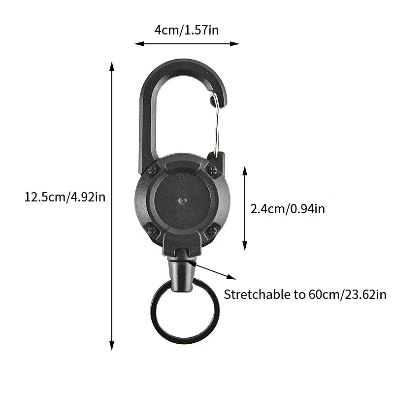Tactical Retractable Carabiner - Conventional Reel 评论和价格