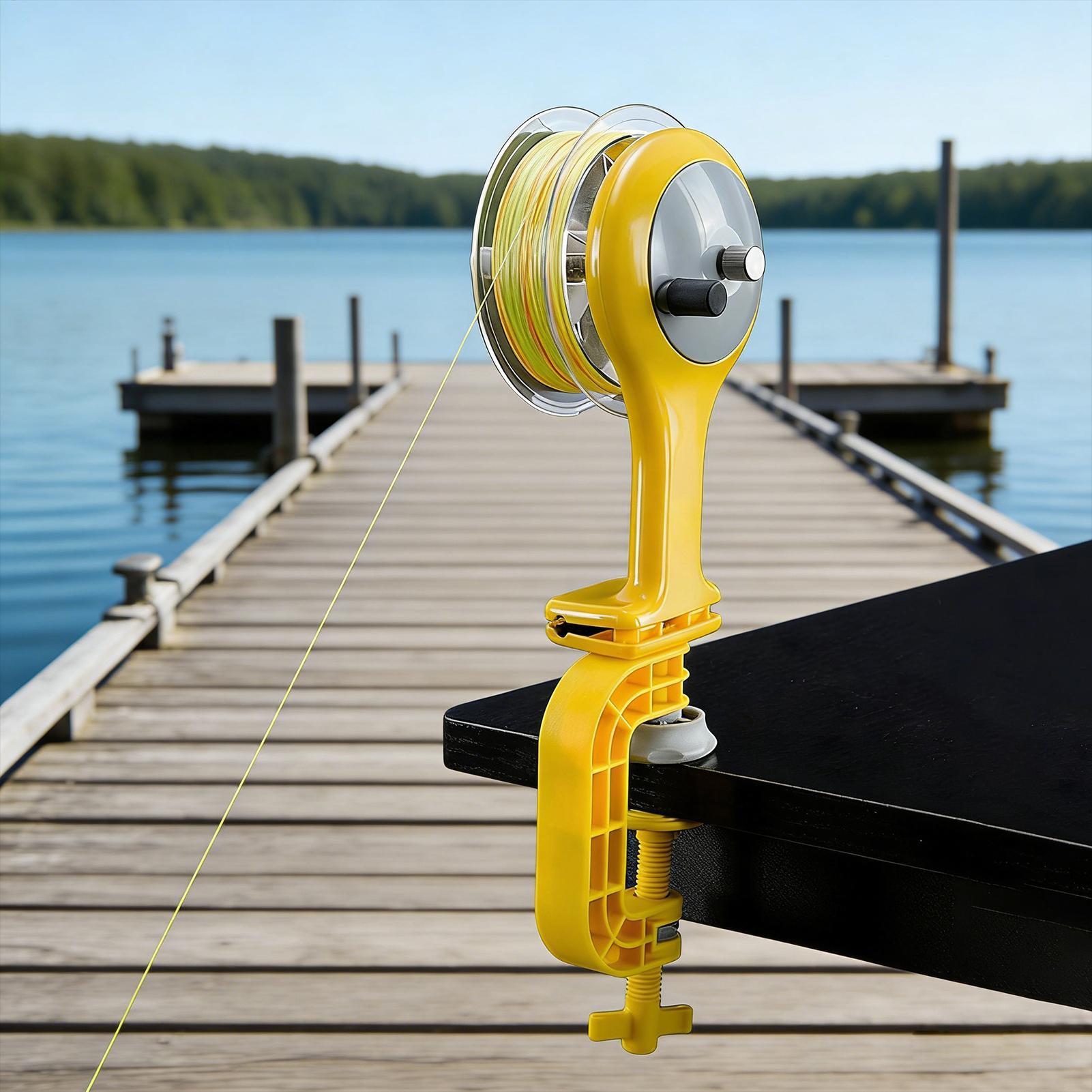 Line Spooler With Clamp Non-Sl - Ice Fishing Reel 评论和价格