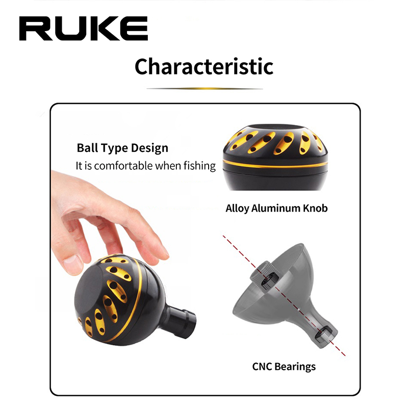 Ruke 1pc Fishing Reel Handle K - Reel Drag Knob 评论和价格