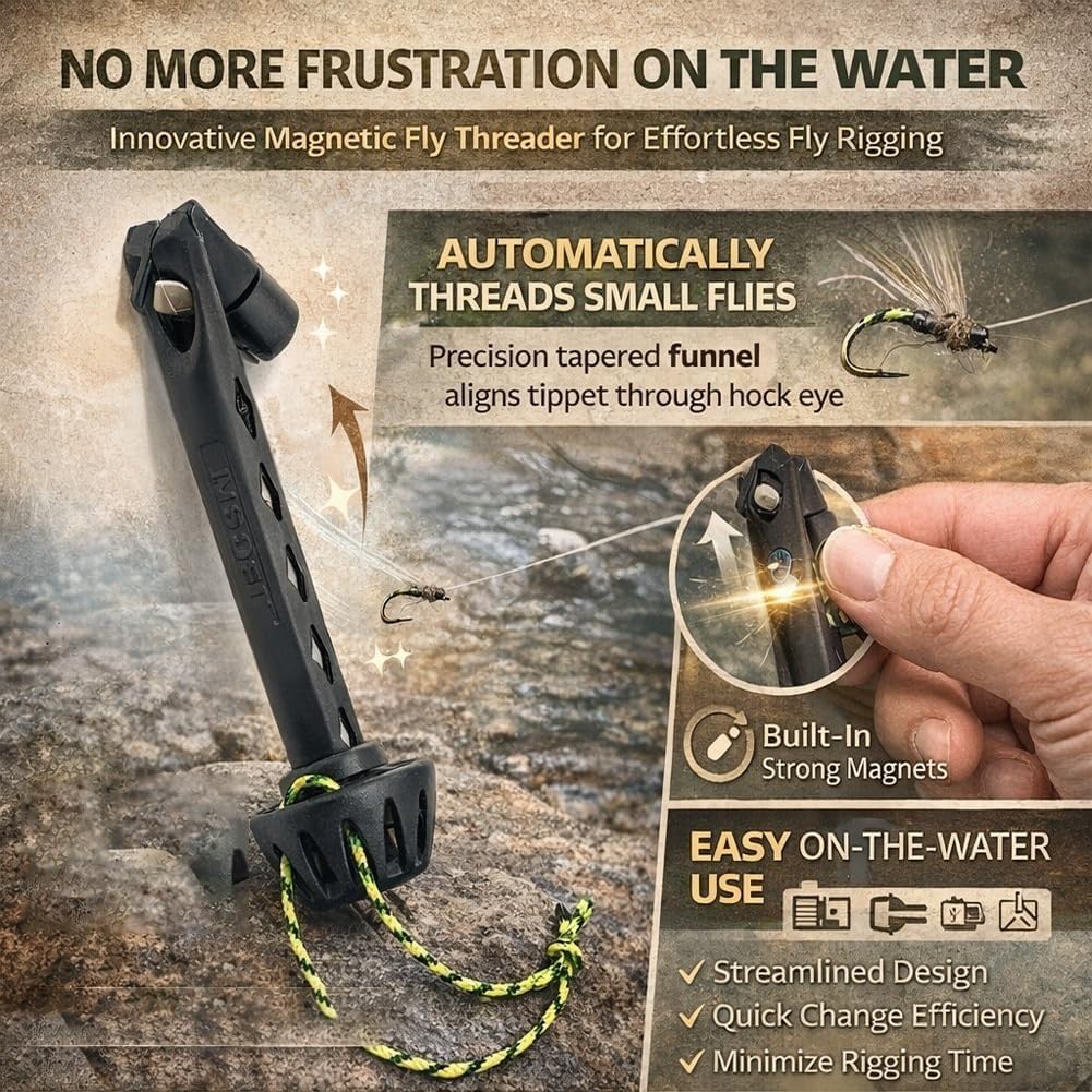 Portable Magnetic Fly Threader - Baitcasting Reel 评论和价格