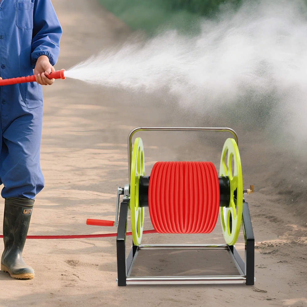 Garden Hose Reel, 360° Wall Mo - Reel Handle 评论和价格