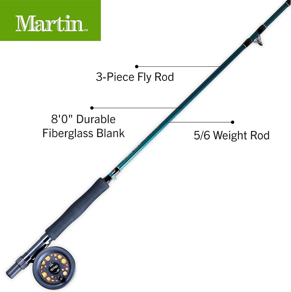 Complete Fly Fishing Kit - 8ft - Fly Reel 评论和价格
