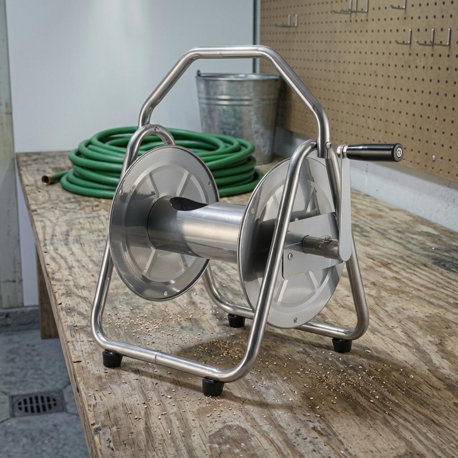 Metal Hose Reel Heavy Duty Gar - Conventional Reel 评论和价格