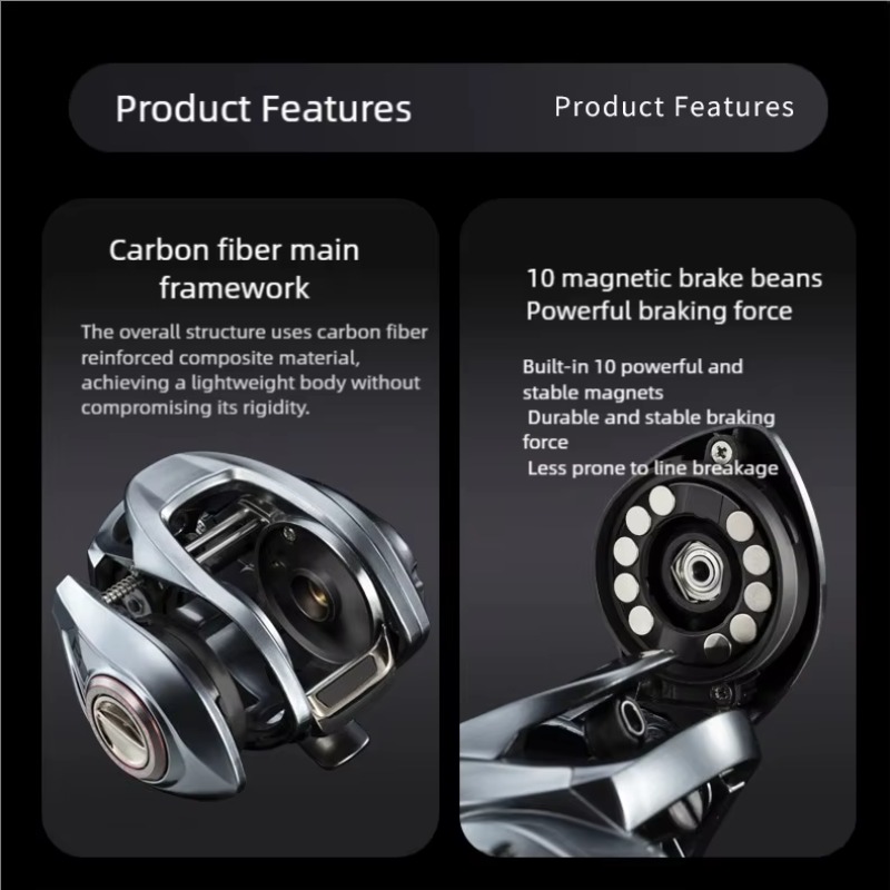 P1 Casting Reel, 7.3:1 Gear Ra - Reel Handle 评论和价格
