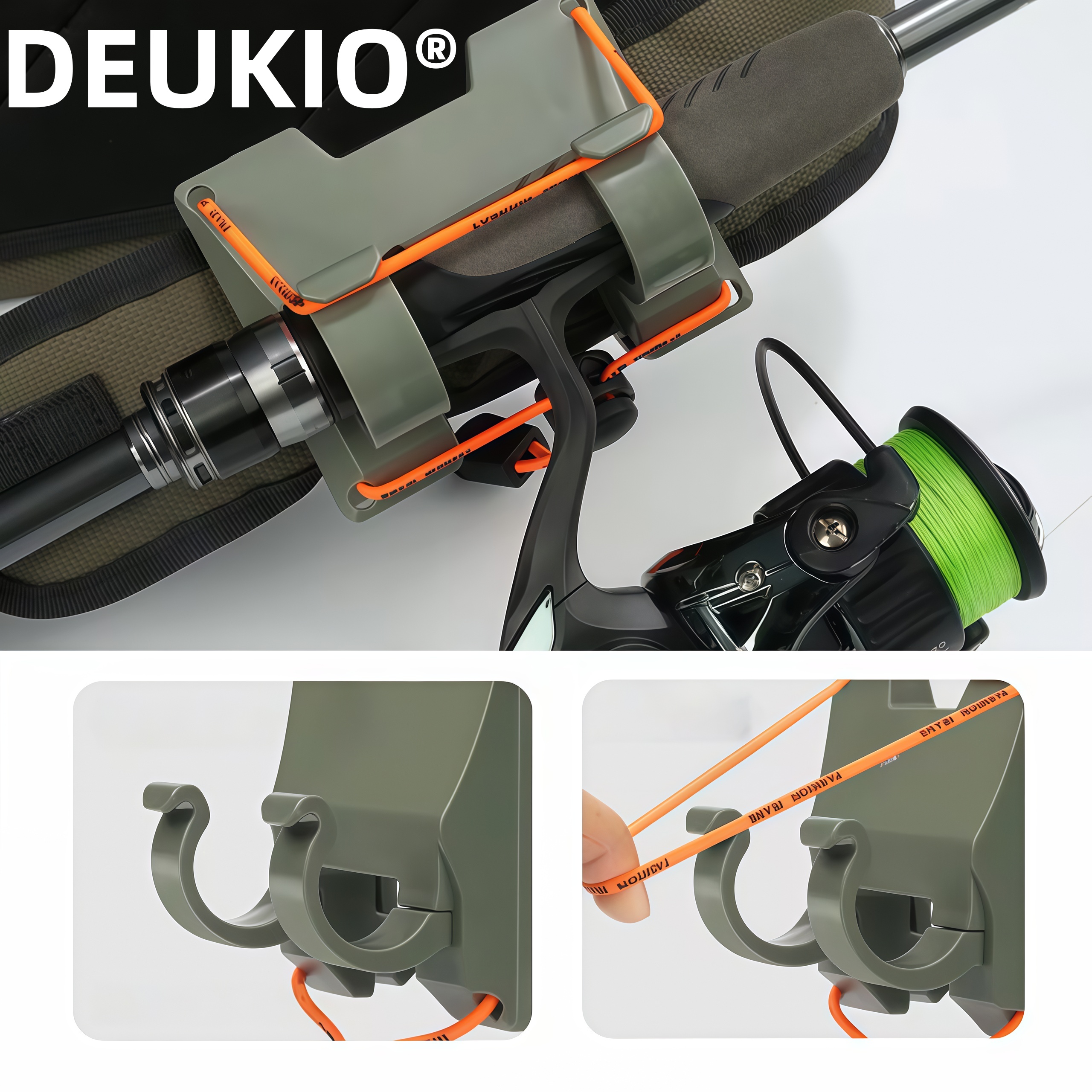 DEUKIO Outdoor Belt Clip Rod H - Fly Reel 评论和价格