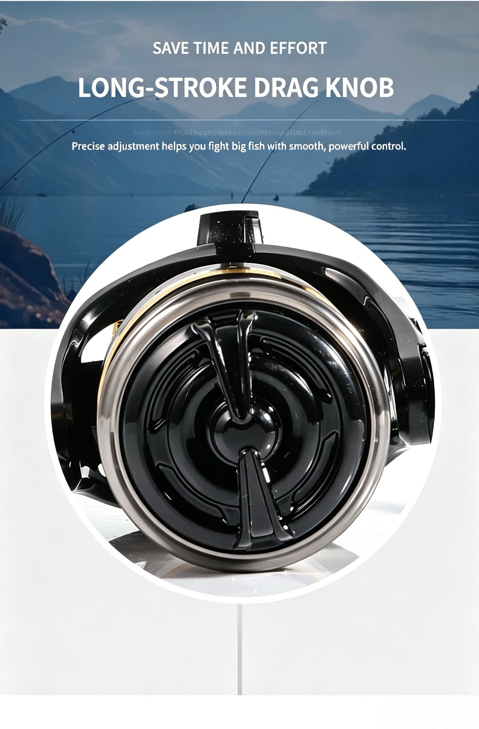 Full Metal Spinning Reel, Long - Spinning Reel 评论和价格