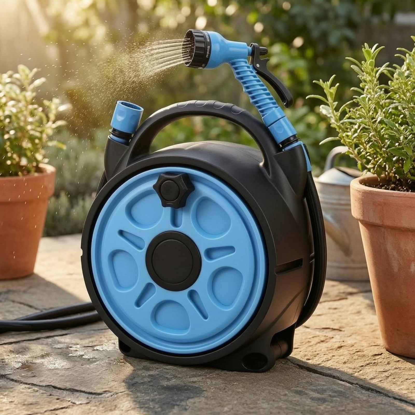 Hose Reel Sprayer Portable Car - Reel Handle 评论和价格