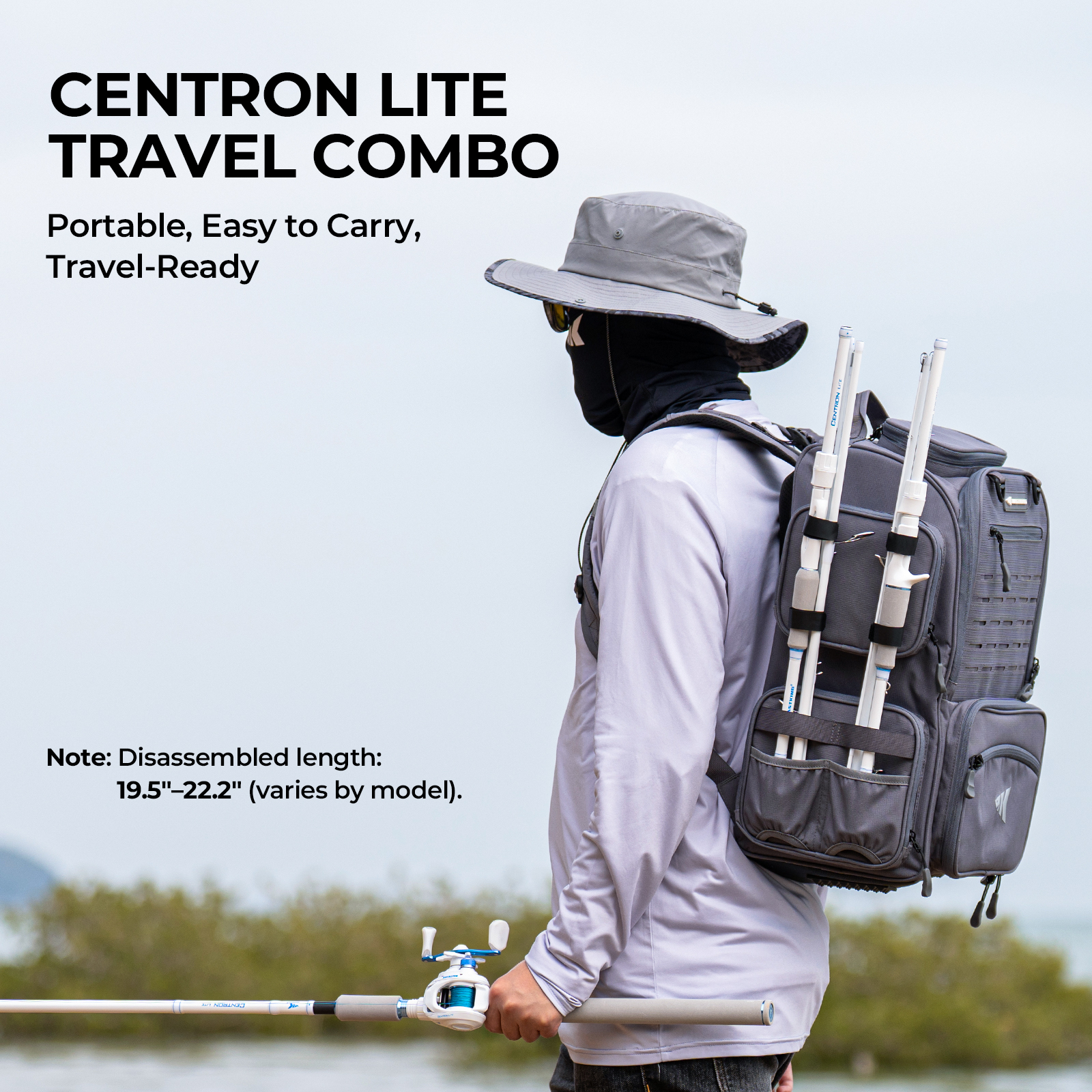KastKing Centron Lite Travel C - Spincast Reel 评论和价格