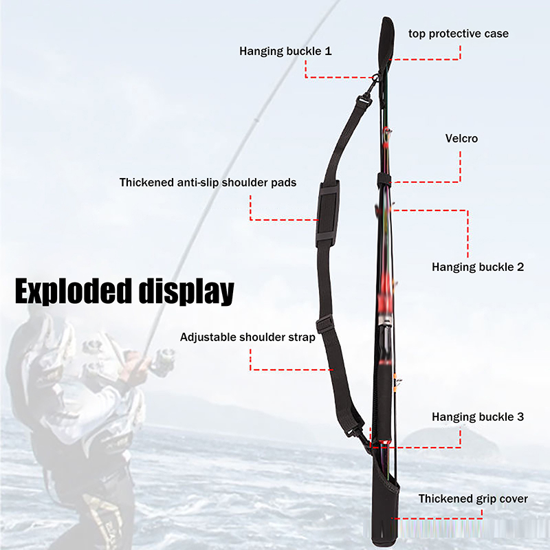 Portable Fishing Rod Shoulder  - Reel Bag 评论和价格